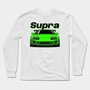 JDM Green Supra Long Sleeve T-Shirt